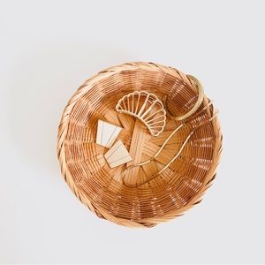 Set of 2 basket trays